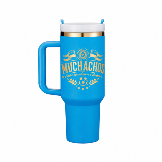 MUCHACHOS – 40oz Stainless Steel Tumbler