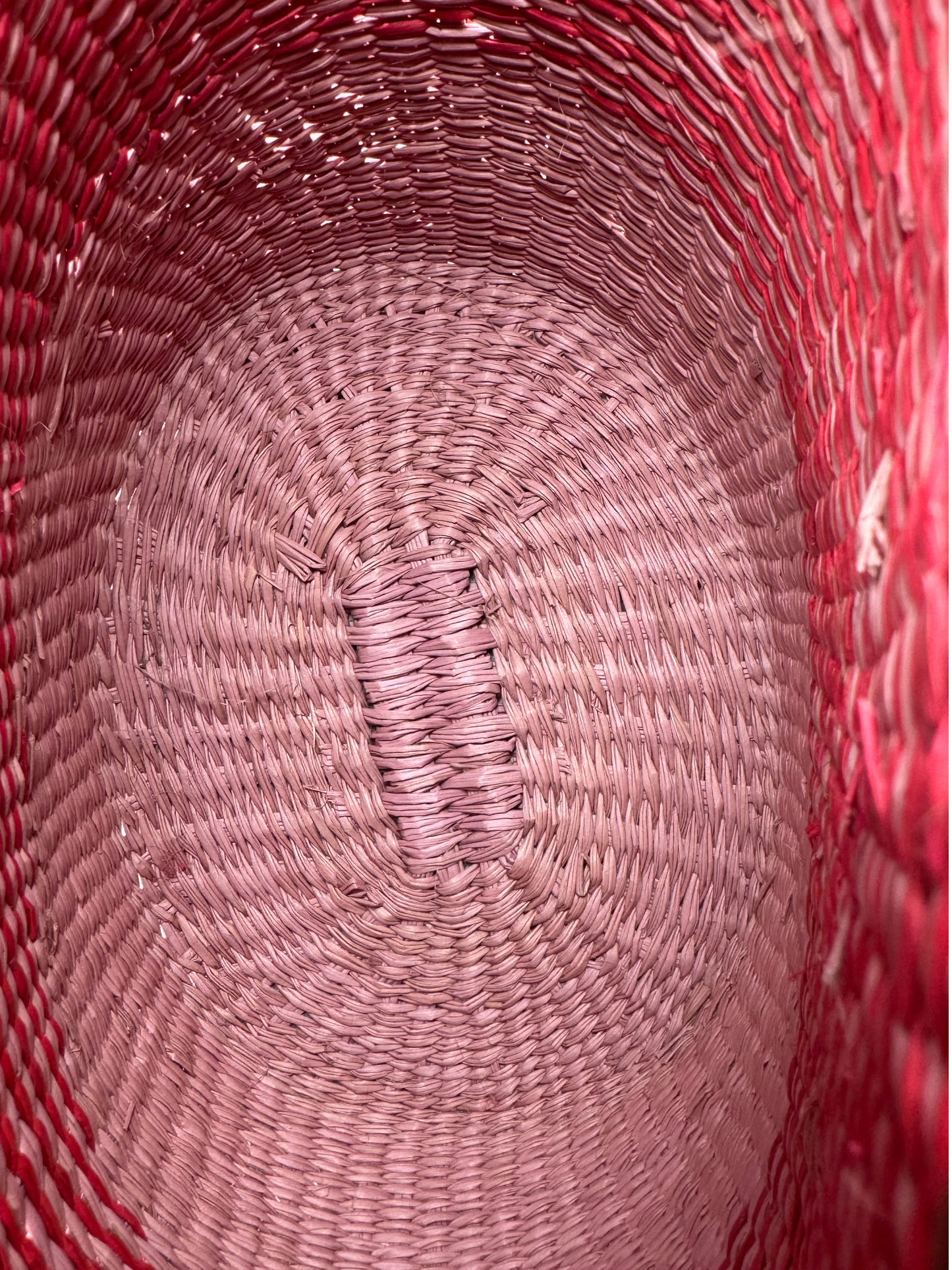 TOQUILLA STRAW SHOPPER BAG + WOODEN HANDLE