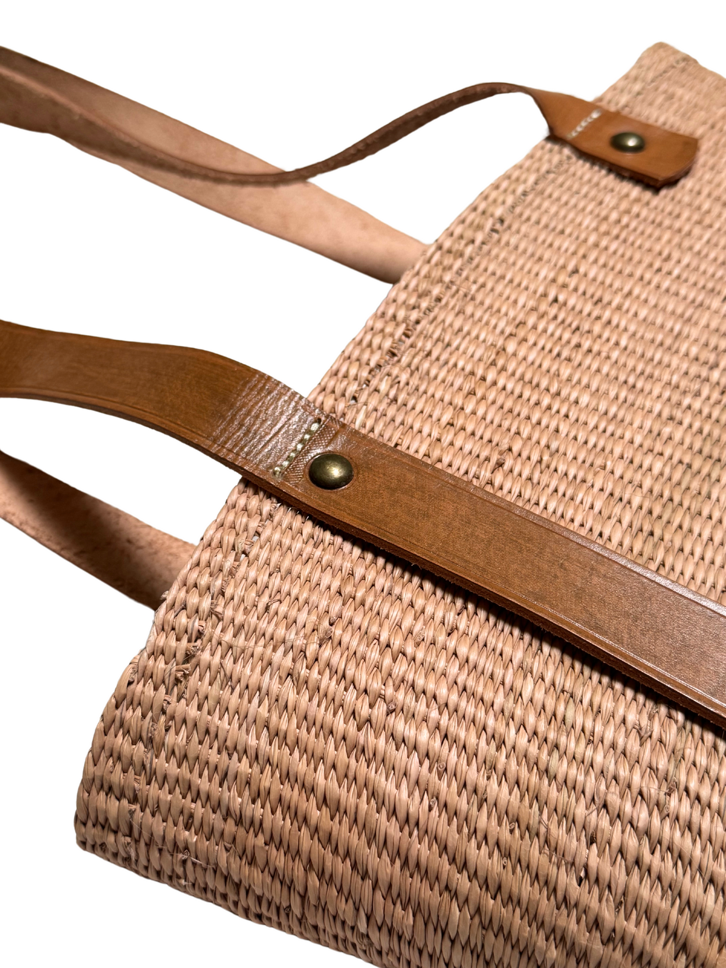 TOQUILLA STRAW TOTE BAG