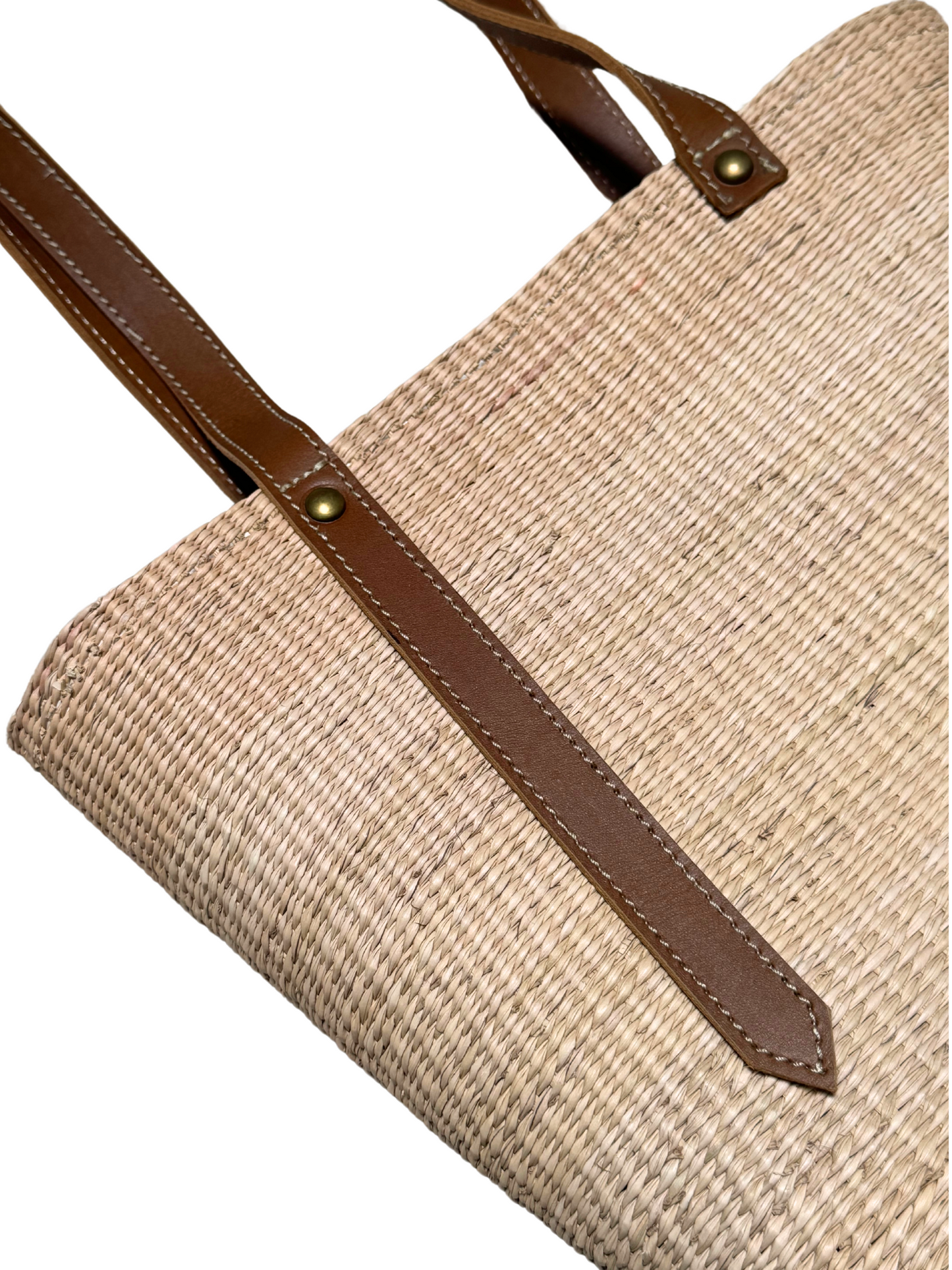 TOQUILLA STRAW TOTE BAG