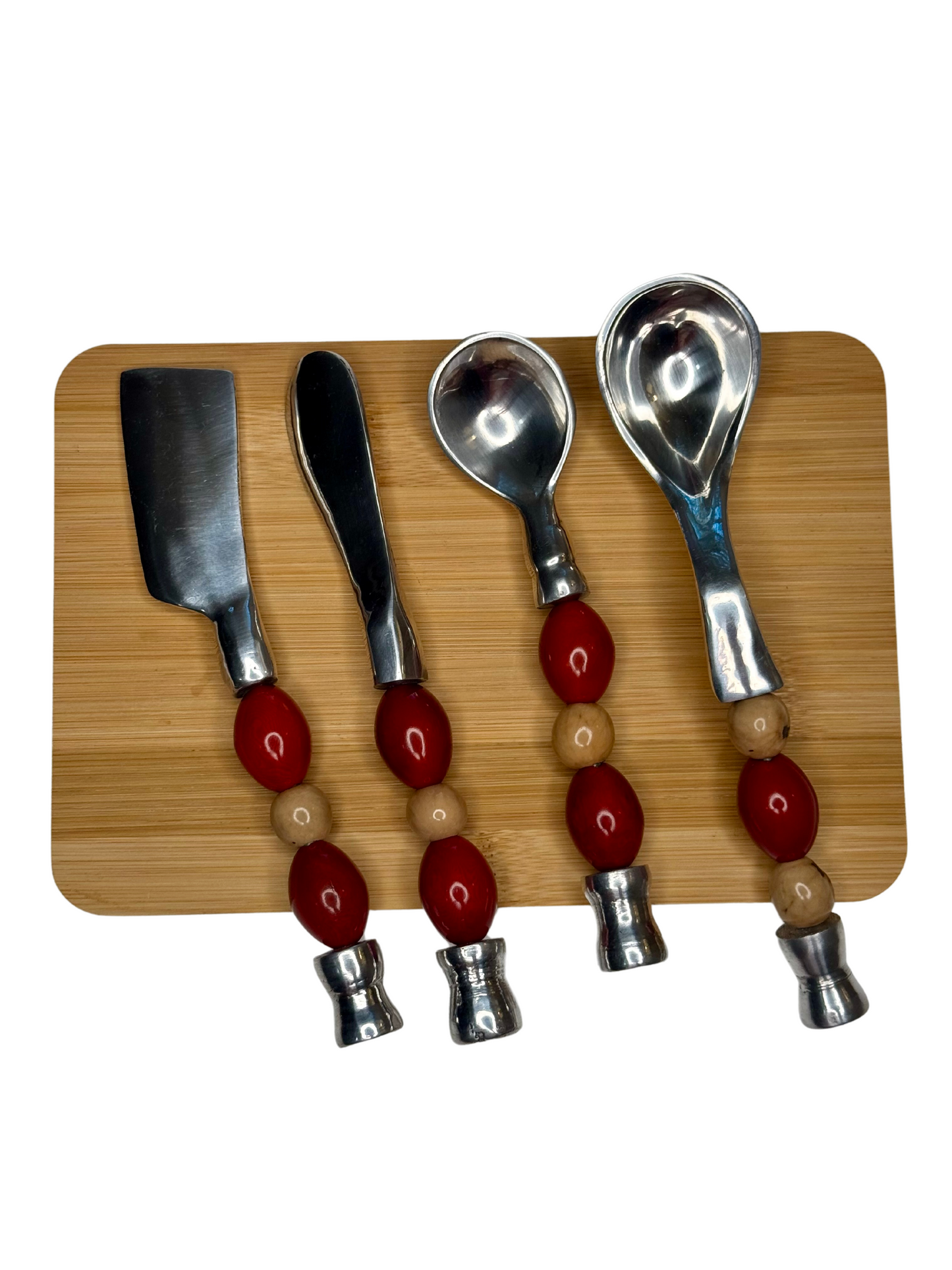 CHARCUTERIE SET RED