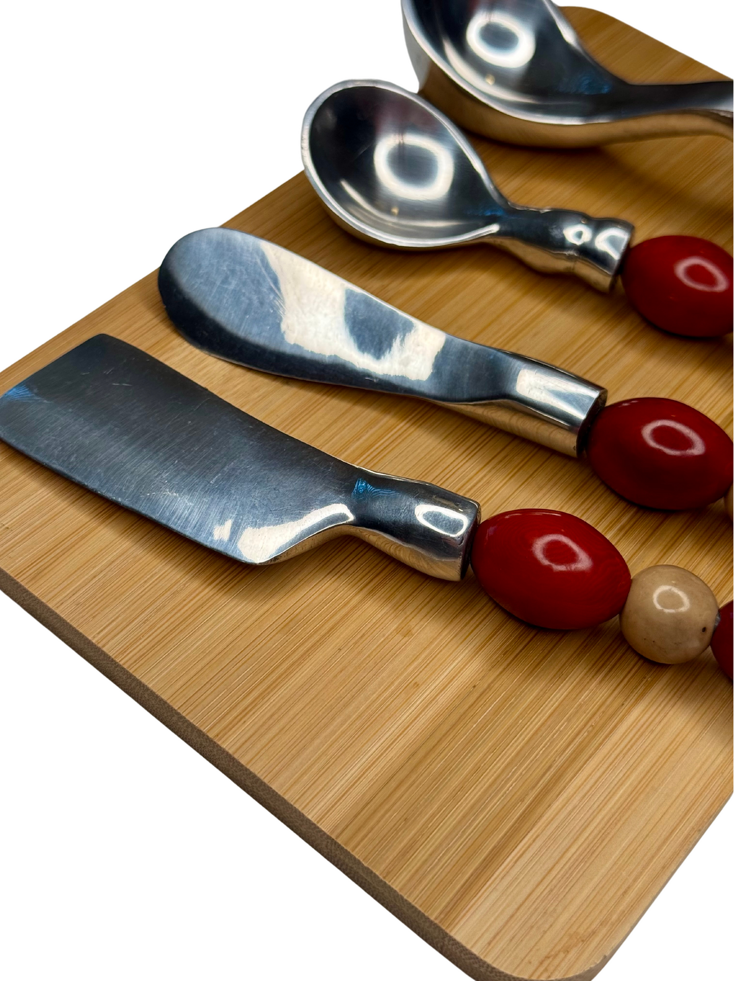 CHARCUTERIE SET RED