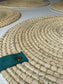 ROUND TOQUILLA NATURAL STRAW PLACEMENT (SET x 4)