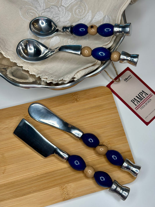 CHARCUTERIE SET NAVY