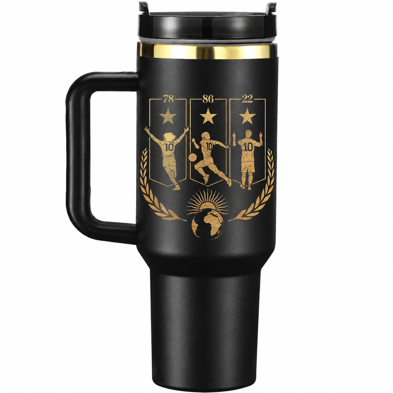 LOS TRES DIEZ - 40oz. Stainless Steel Tumbler