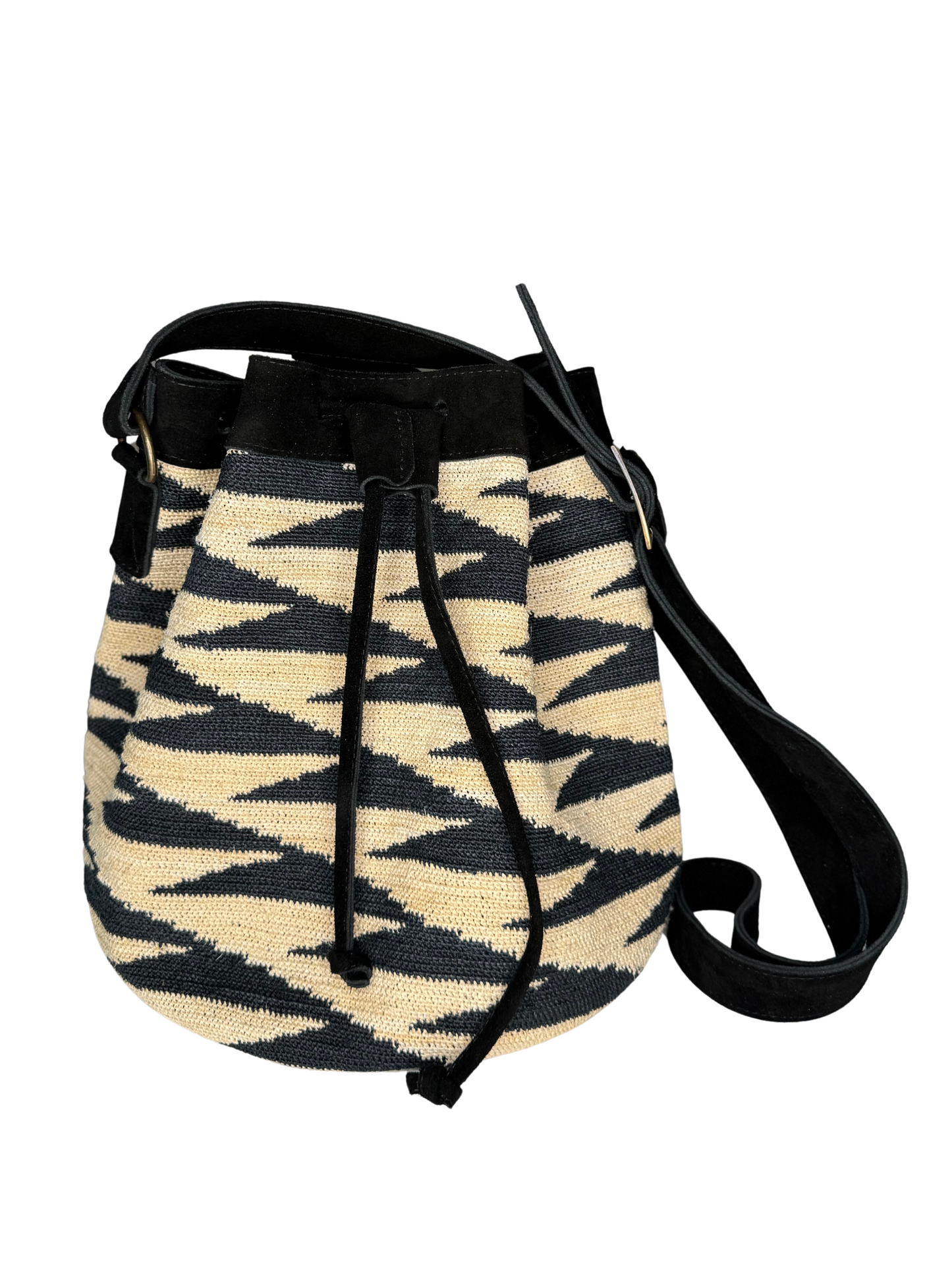 SHIGRA BUCKET BAG + CROSSBODY STRAP