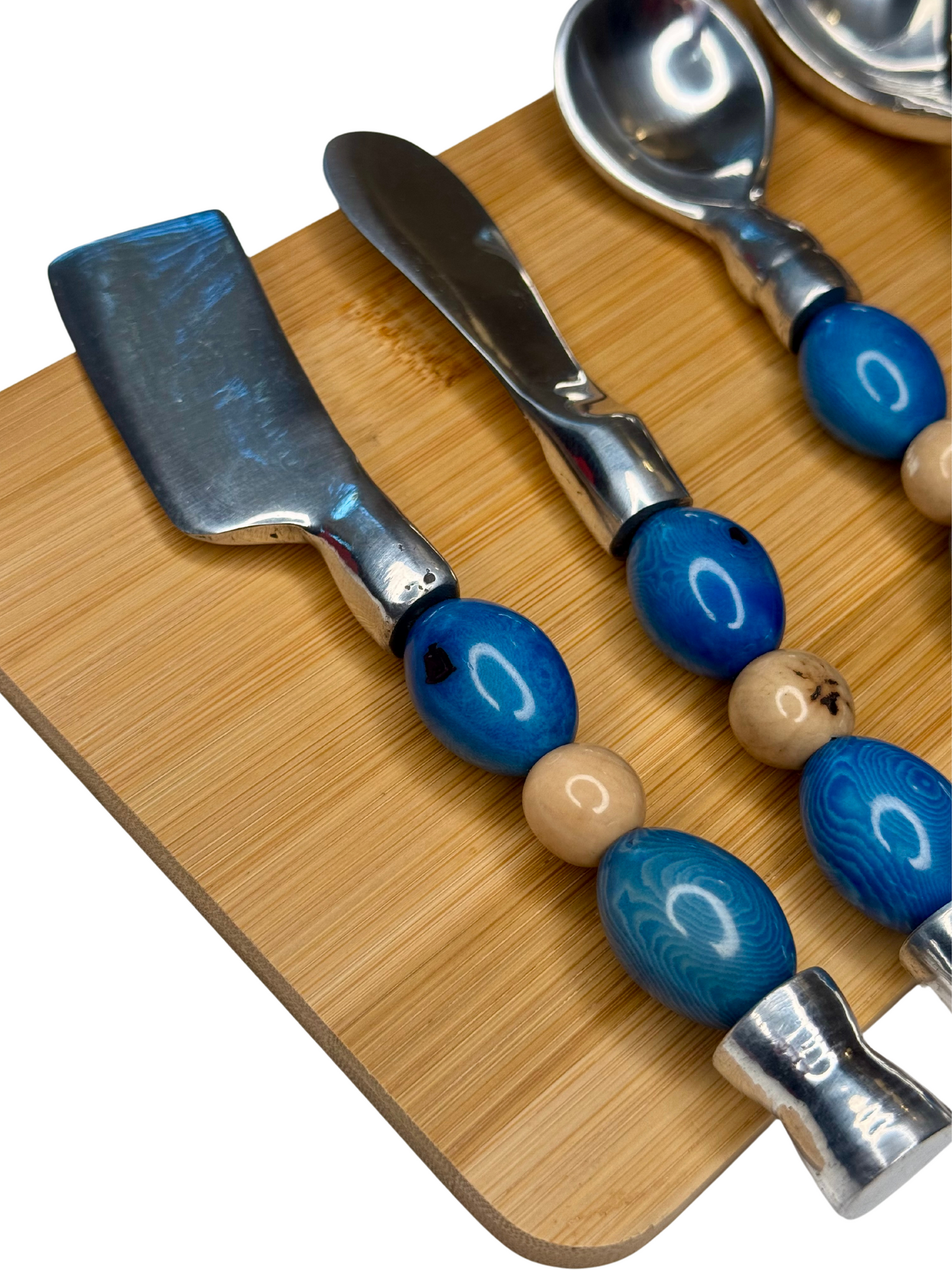 CHARCUTERIE SET TURQUOISE