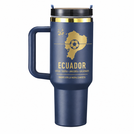 UNIDOS POR LA MISMA CAMISETA – 40oz Stainless Steel Tumbler
