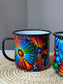 FLOWER MUG - HAND PAINTED