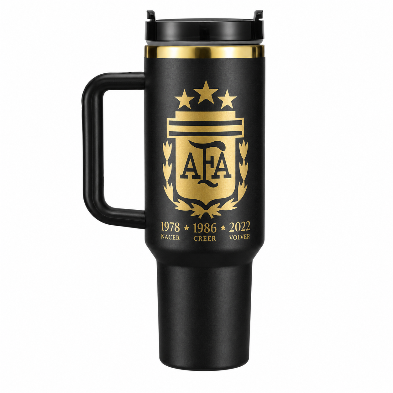 AFA 3 ESTRELLAS - 40oz. Stainless Steel Tumbler