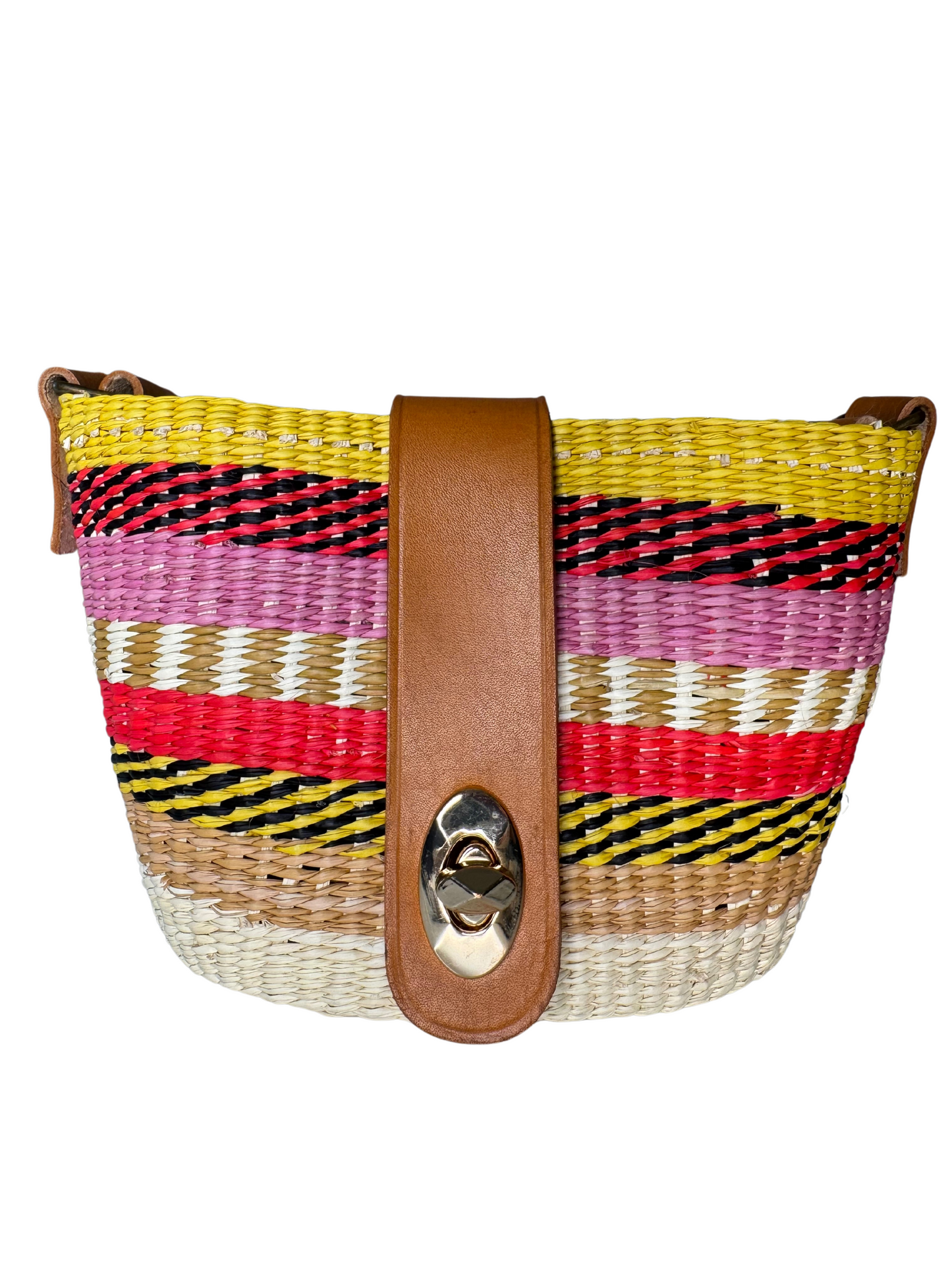 TOQUILLA STRAW MINI PURSE + CROSSBODY STRAP