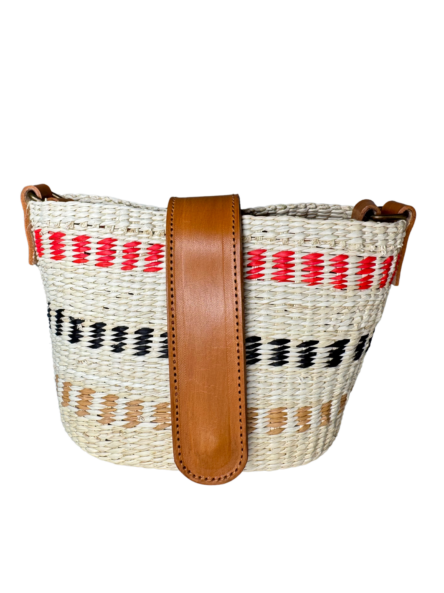 TOQUILLA STRAW MINI PURSE + CROSSBODY STRAP